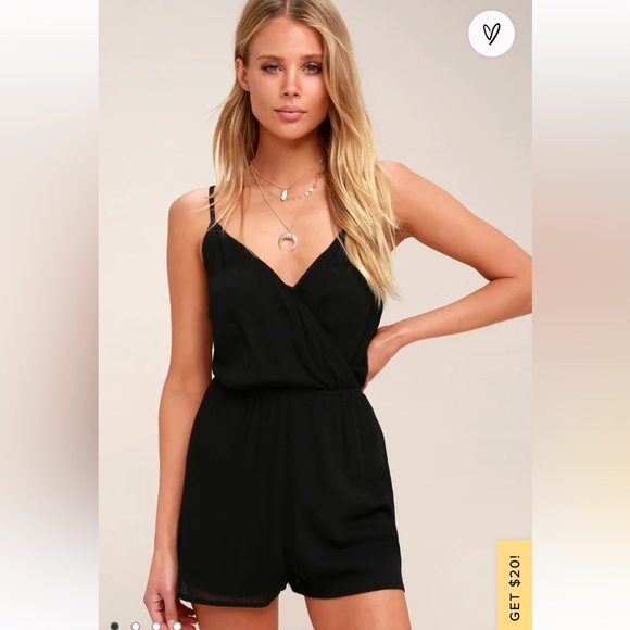 Toni black romper sz M - Picture 2 of 7